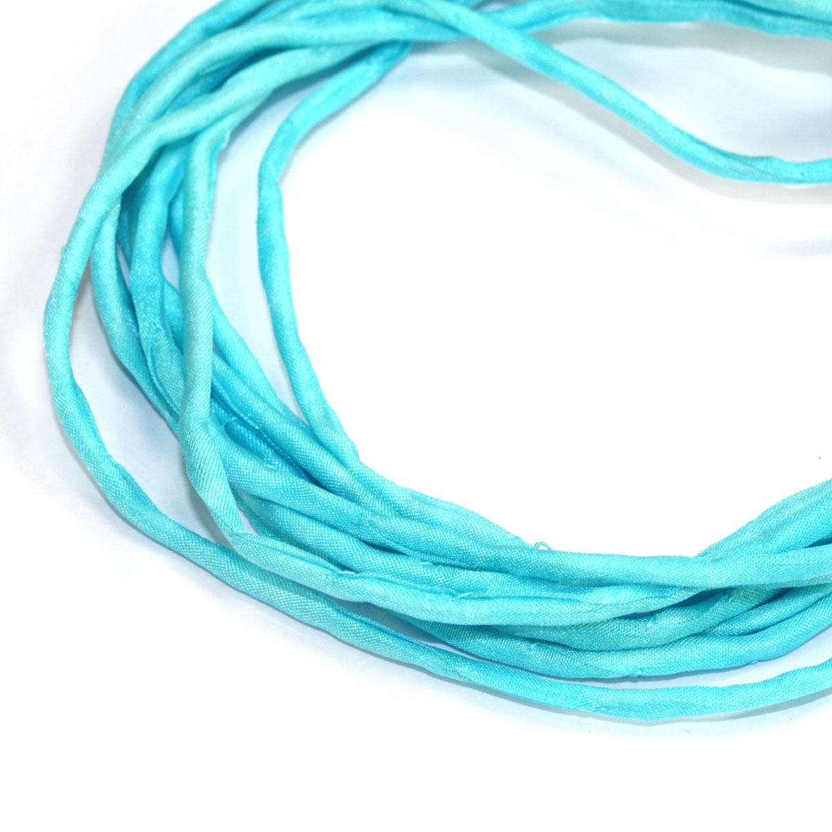 Silk String Turquoise Blue