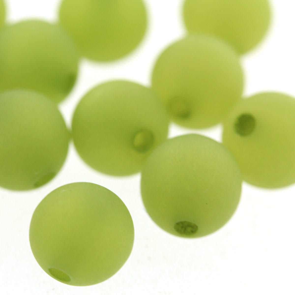 Olive Green 8mm Polaris Bead