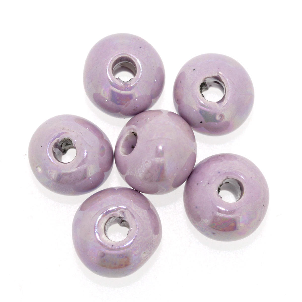 Purple Baby Ceramic Bead