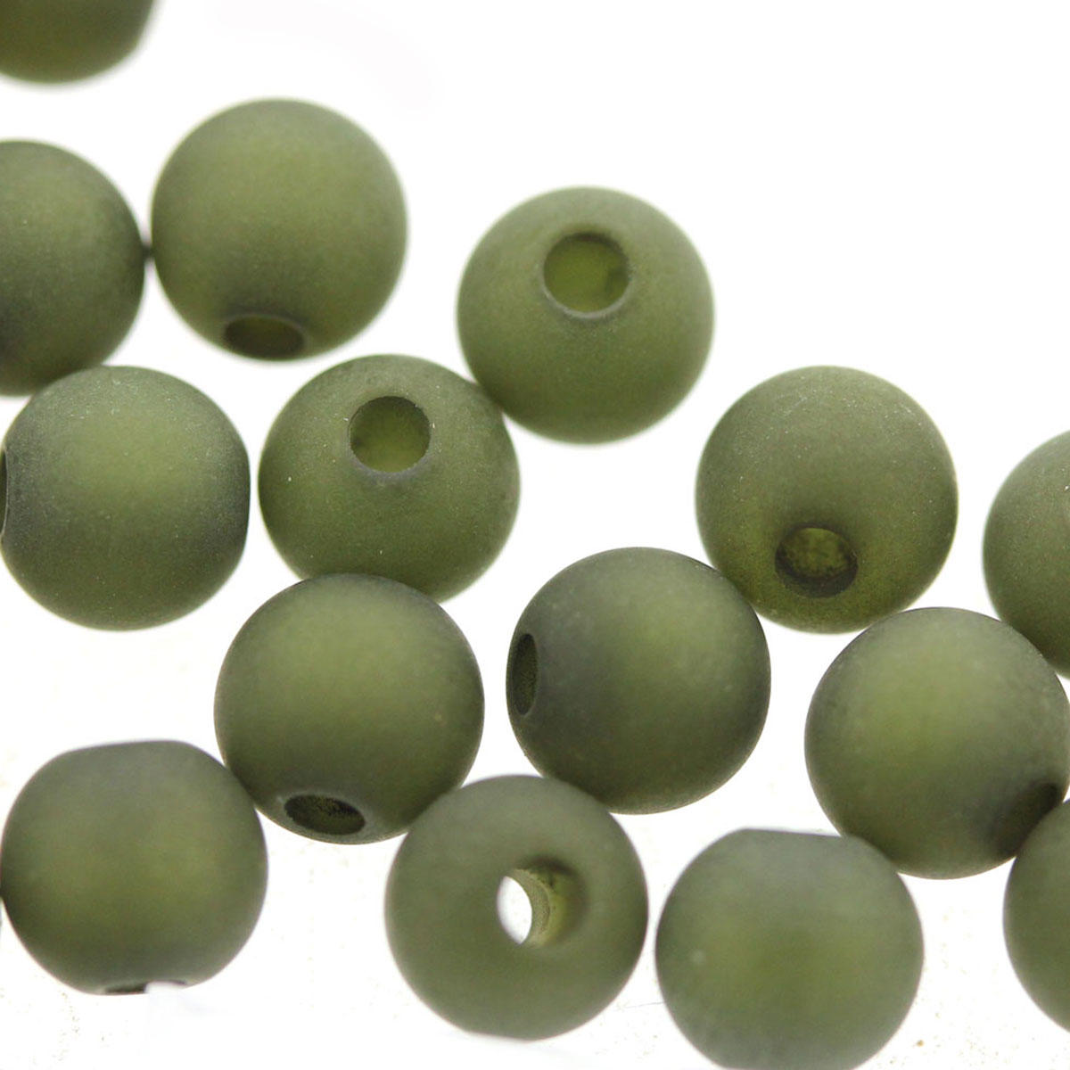 Sage Green 6mm Polaris Bead