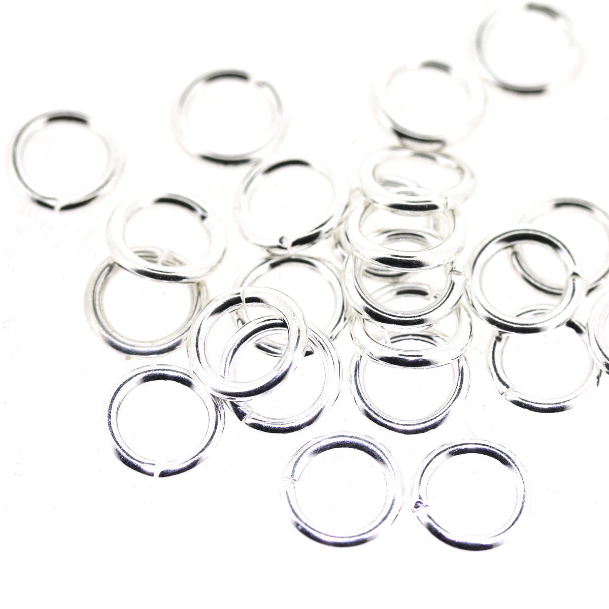 Silver 9mm Thick Jump Ring (F14)
