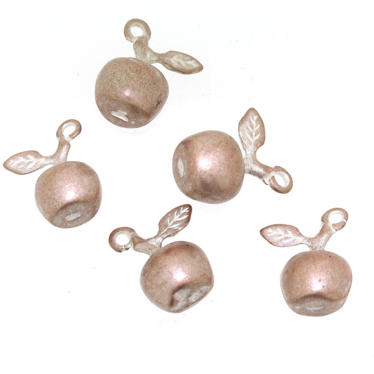 Silvered Copper Charms