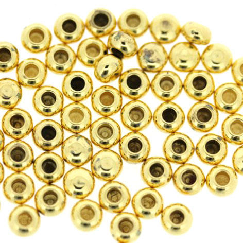 Gold Small End Ball Caps