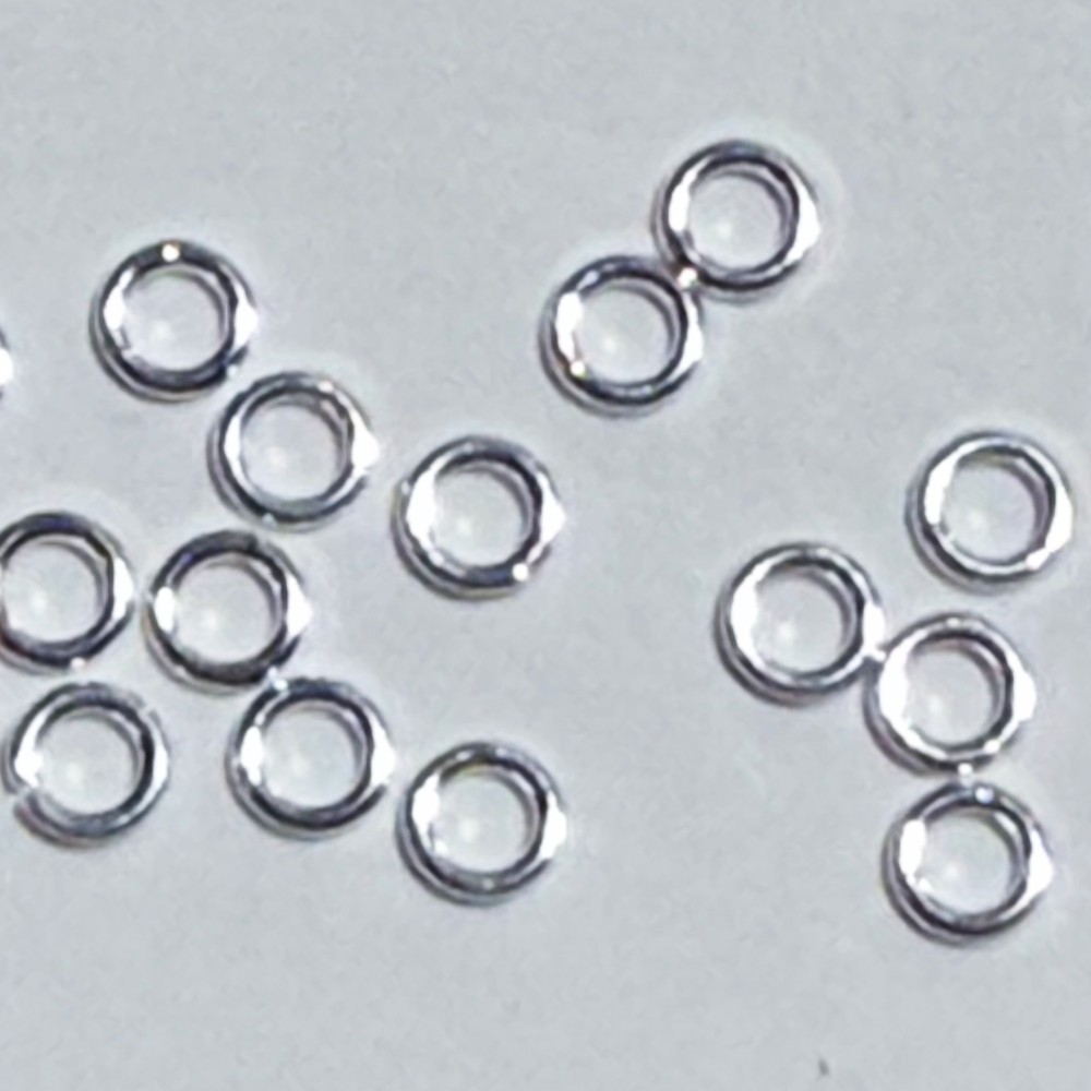 Tiny 4mm Small Thick jump ring