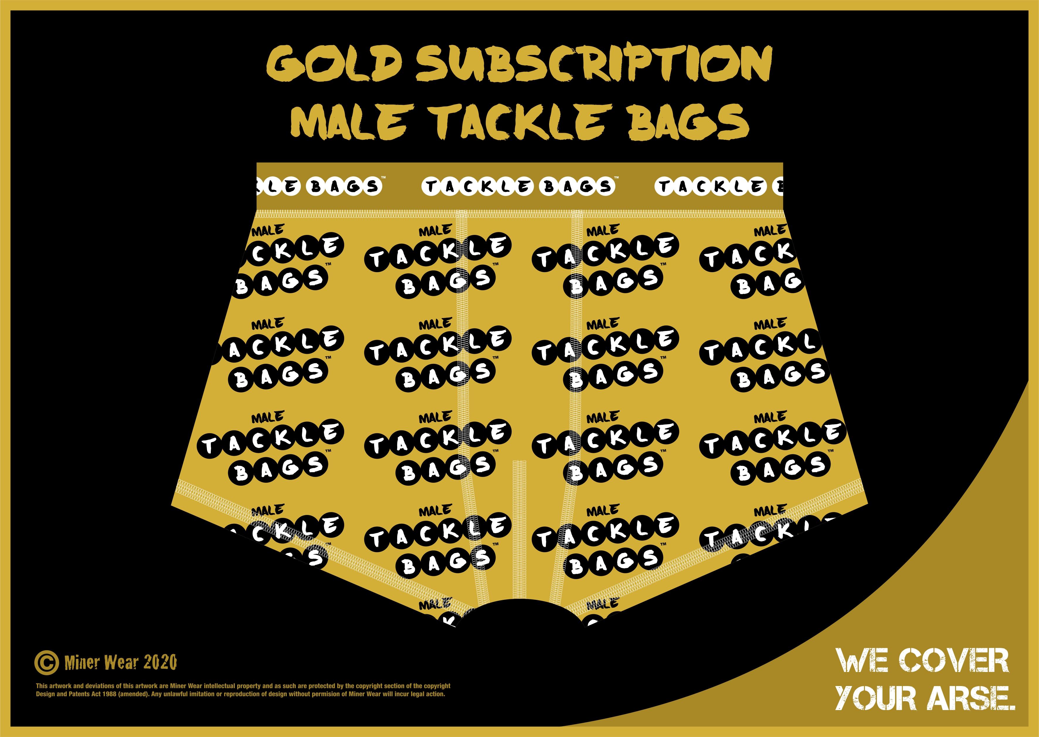 Gold Subscription Adult Male Underwear Web Graphic