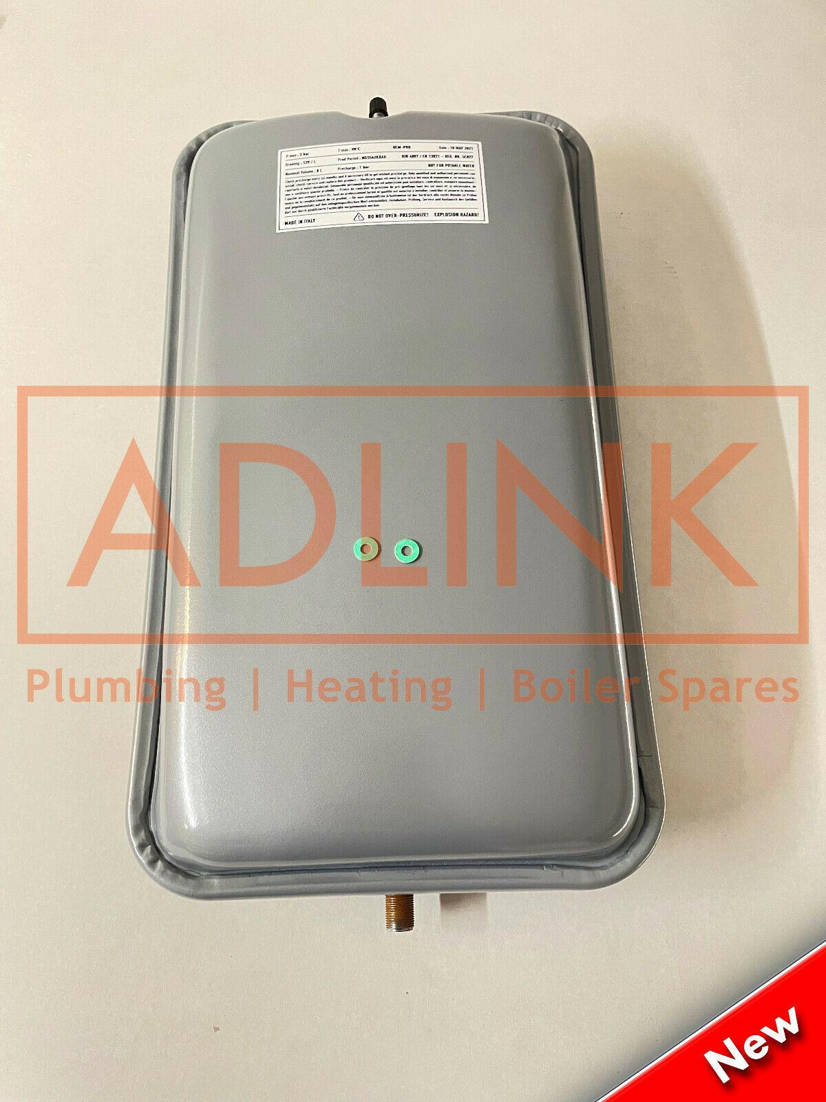 BAXI MEGAFLO SYSTEM 15 18 24 28 32 HE A EXPANSION VESSEL 8 LITRE 5114691