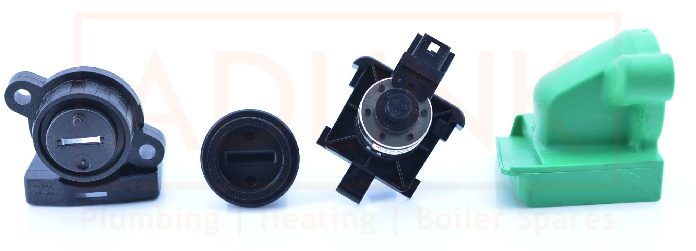 WORCESTER GREENSTAR JUNIOR 24i & 28i MK5 DIVERTER VALVE ASSEMBLY