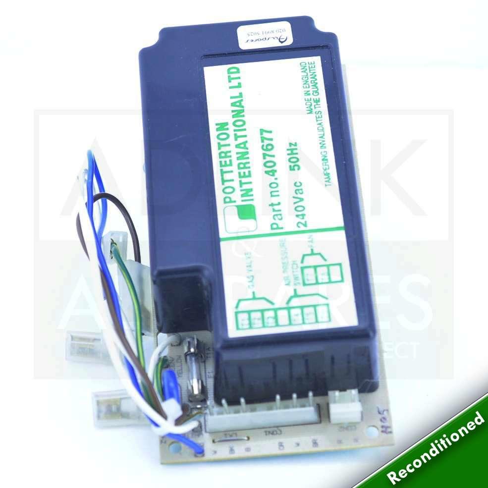 Potterton Prima 30 F 40 F 50 F 60 F 80 F 100 F Printed Circuit Board PCB 407677