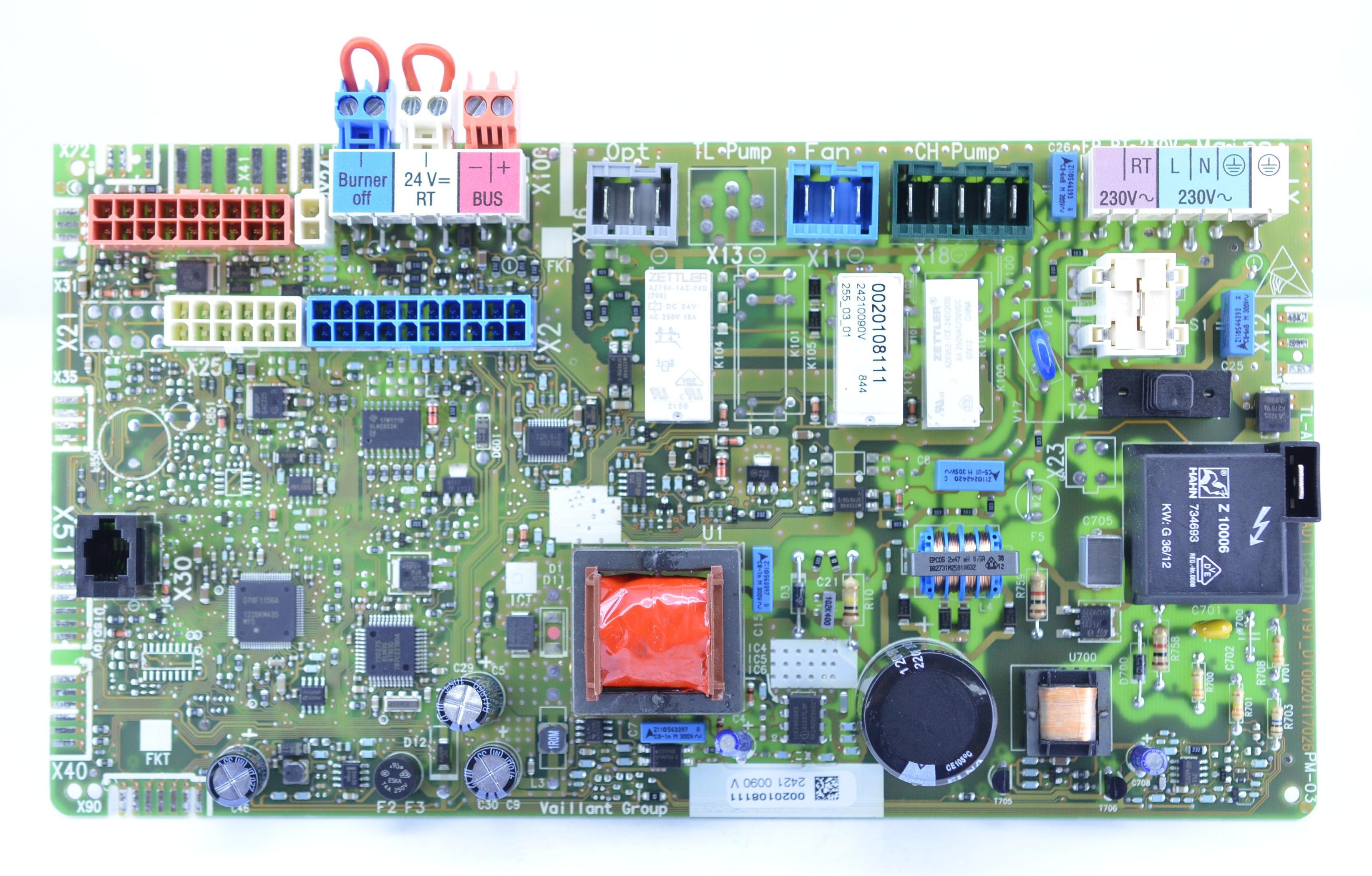 VAILLANT ECOTEC PLUS 824 831 837 937 (2012) CIRCUIT BOARD PCB ...