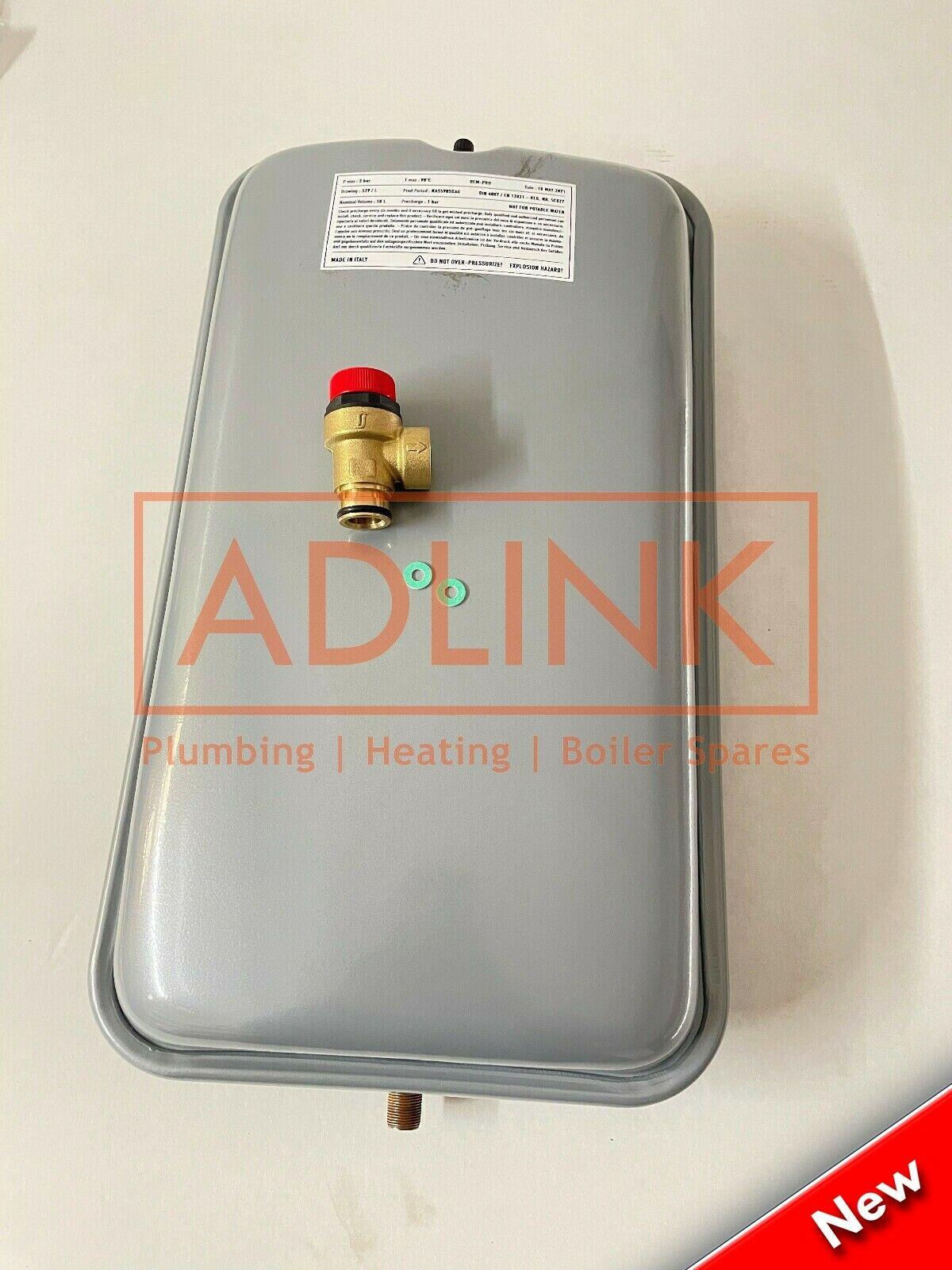 MAIN SYSTEM 28 ECO & 28 ECO ELITE BOILER EXPANSION 10 LITRE 5114692 & PRV 248056