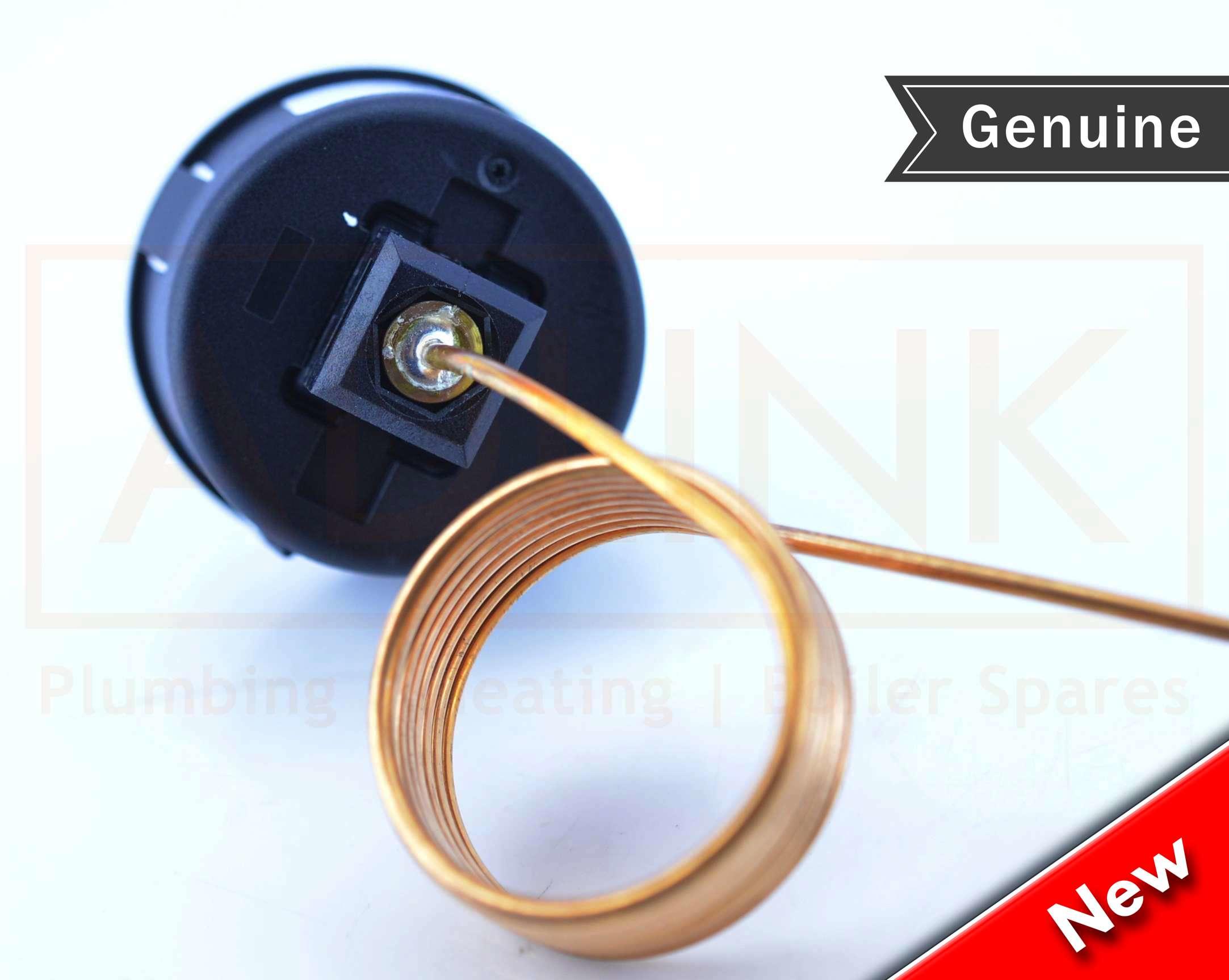 VIESSMANN VITODENS 200 WB2A 26KW COMBI & SYSTEM BOILER PRESSURE GAUGE