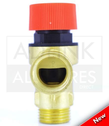 Vaillant 190728 Pressure Relief Valve (Same as MXF with Bypass)