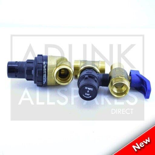 HEATRAE SADIA ELECTROMAX 180L COLD WATER INLET COMBINATION VALVE 95605894