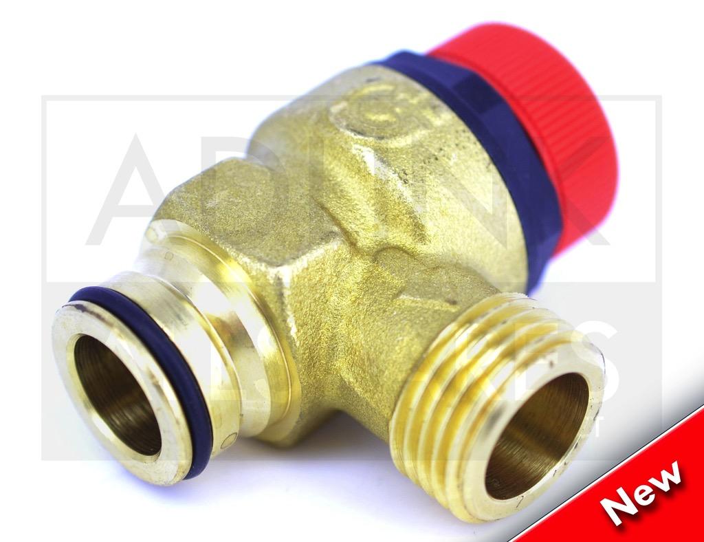 WORCESTER 15 SBi & 24 SBi SYSTEM BOILER PRESSURE RELIEF SAFETY VALVE 87161424040 WORCESTER 15 SBi & 24 SBi SYSTEM BOILER PRESSURE RELIEF SAFETY VALVE 87161424040