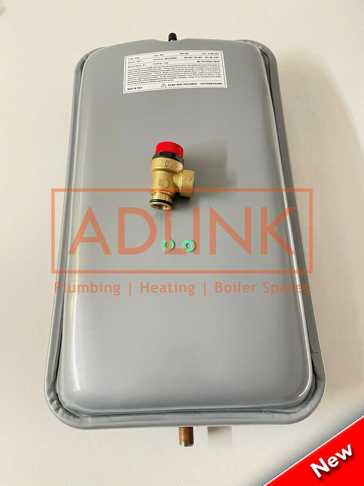 BAXI DUO TEC COMBI 24 28 HE A EXPANSION VESSEL 8 LITRE