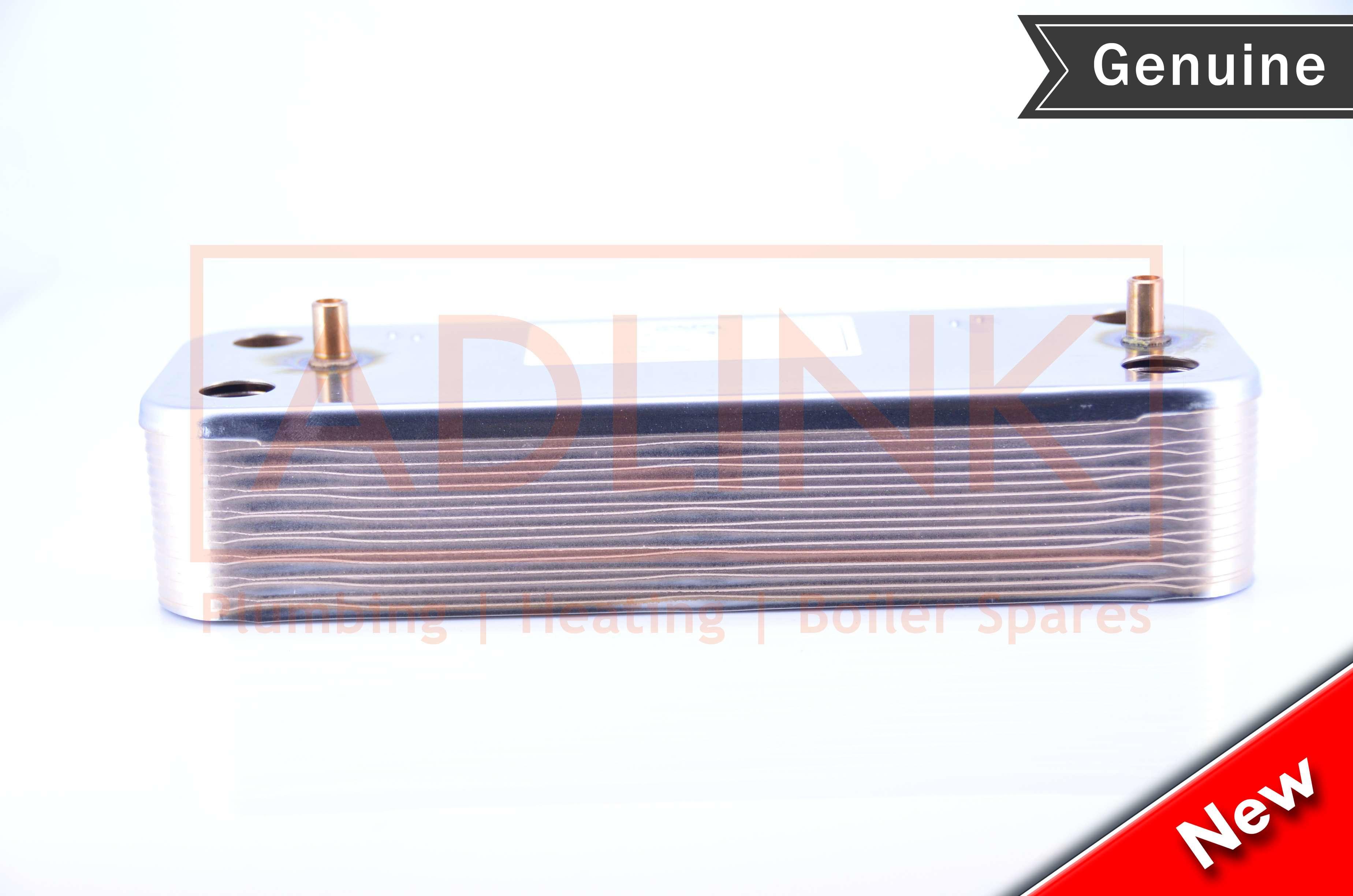 POTTERTON PERFORMA 28 30HE DHW HEAT EXCHANGER (16 PLATES ) 248048