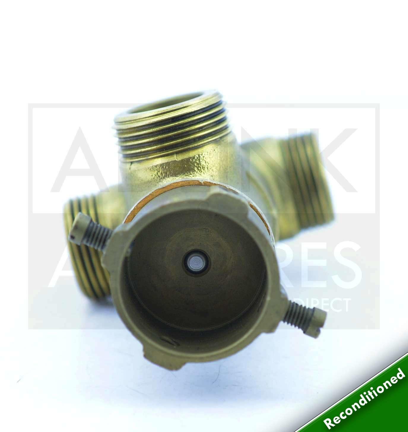 VOKERA 2080 RS TURBO BOILER 3 PORT DIVERTER VALVE ( WITH OUT PASS ) 4495