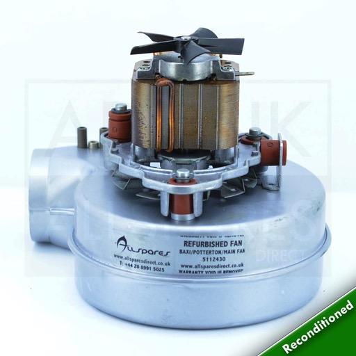 BAXI MEGAFLOW SYSTEM 24HE & 28HE BOILER FAN 5112430