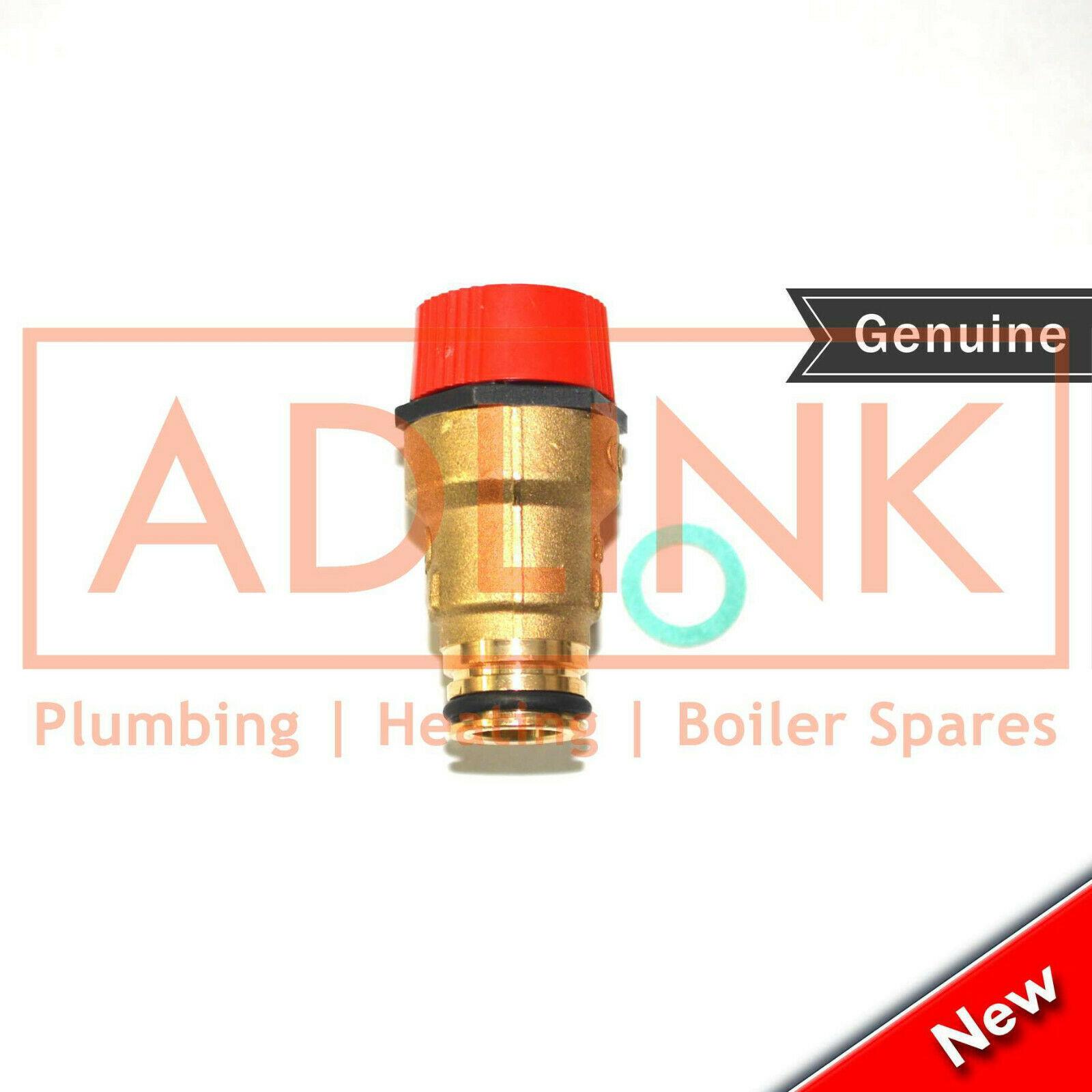 BAXI 818 & 824 SYSTEM BOILER PRESSURE RELIEF VALVE 7683976