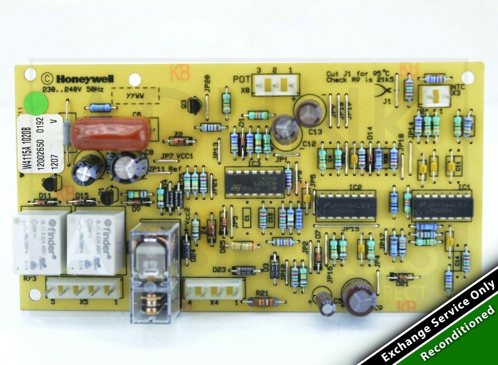 IDEAL CONCORD AQUASTAT BOILER PRINTED CIRCUIT BOILER PCB 154815