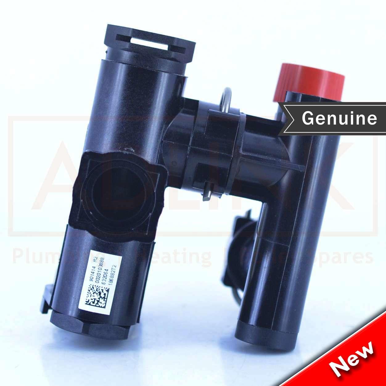 thumbnail image 2 of Glow-worm Betacom2 24/28 Boiler Diverter Valve Kit D020103888 & Motor 0020061621 – New 2 of 5