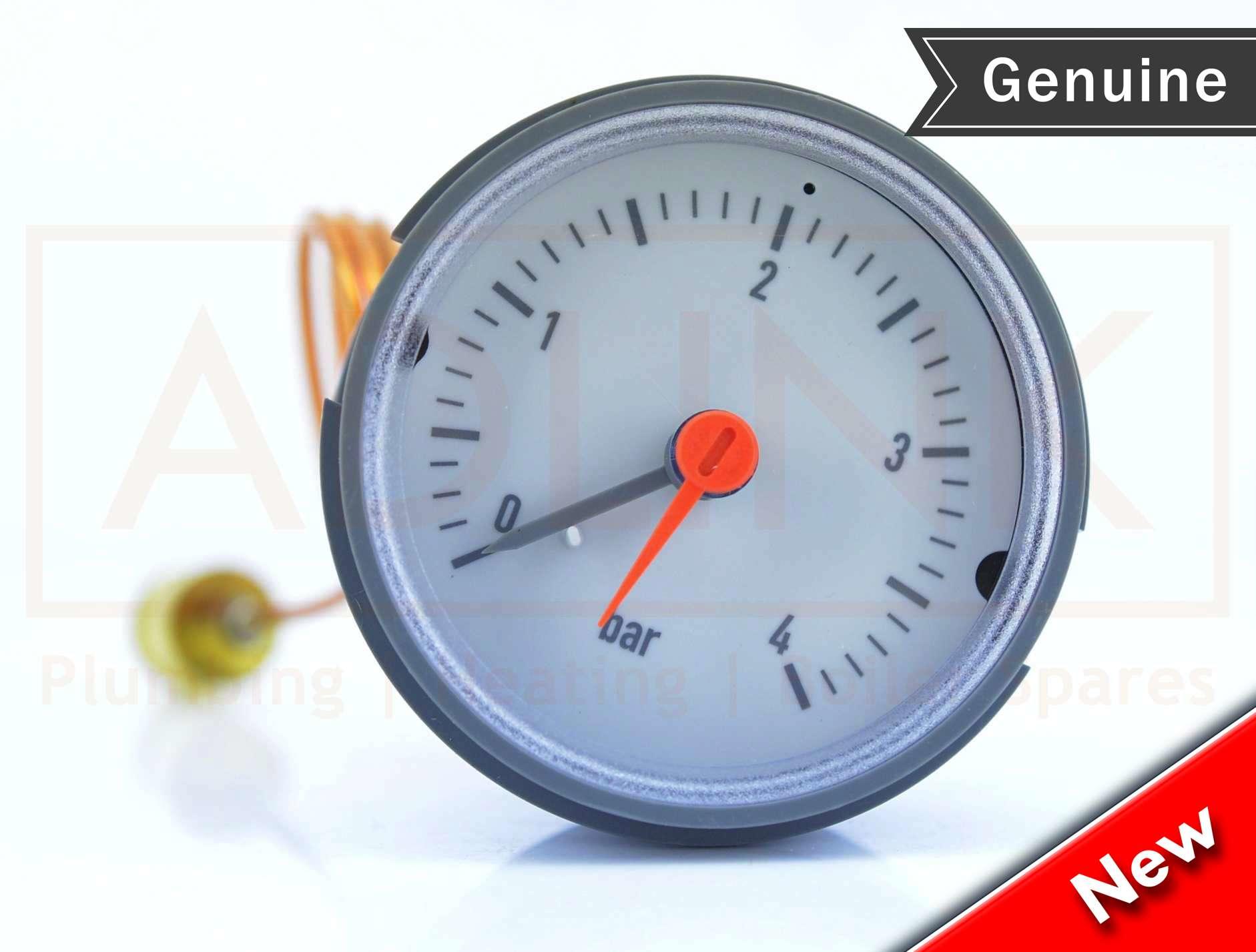 WORCESTER 35 CDi FSN GSP MK1 & BOSCH RX2 RSF 4 BAR PRESSURE GAUGE