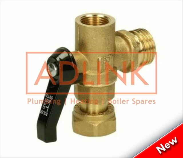 VOKERA UNICA 28HE 32HE & 36HE REV BOILER COLD WATER INLET VALVE 10023567