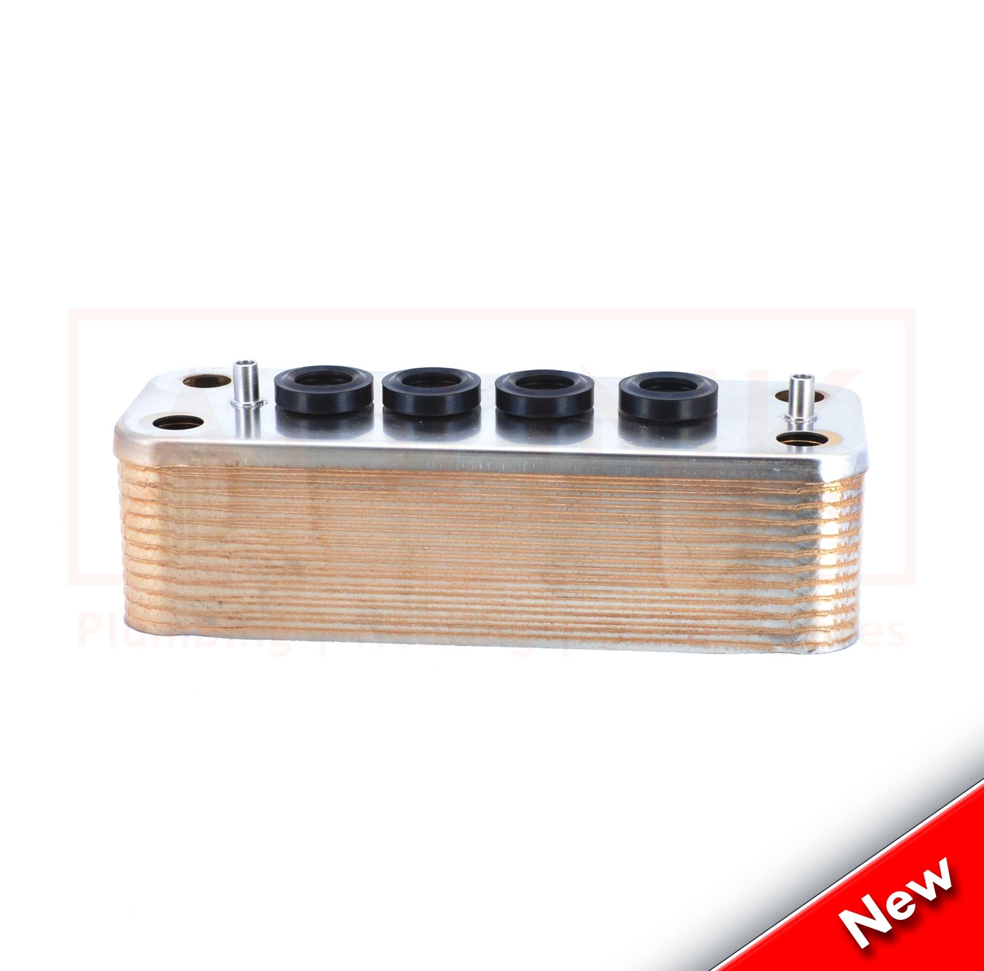 POTTERTON GOLD COMBI 24 28 33 HE & HE A BOILER DHW PLATE HEAT EXCHANGER 248723