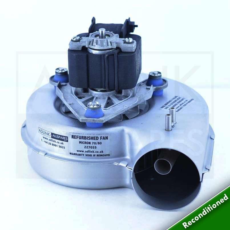 GLOWWORM MICRON 70FF u0026 80FF BOILER FAN S227035 WAS 227035