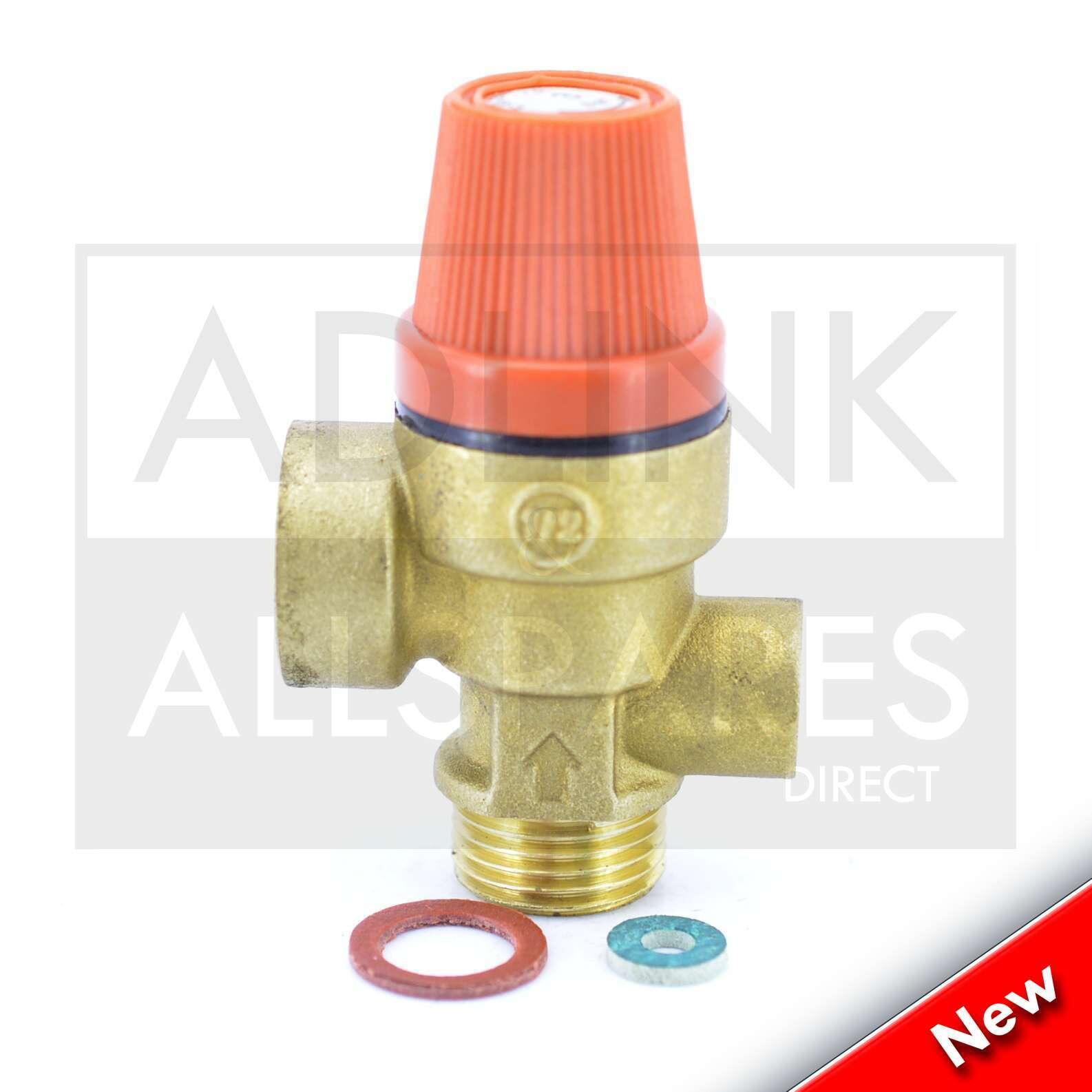 VAILLANT ECOMAX 824 828 835 E PRESSURE RELIEF SAFETY VALVE 190728
