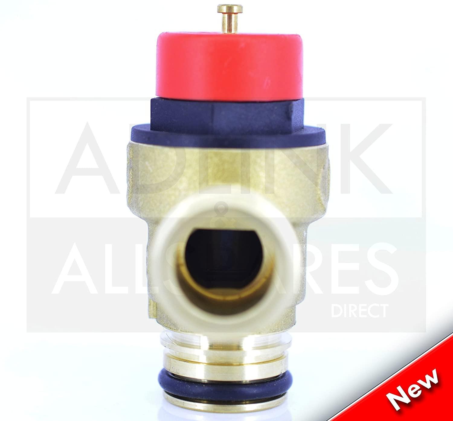 VAILLANT ECOTEC PLUS 612 615 618 624 630 & 637 R1 VU BOILER PRESSURE