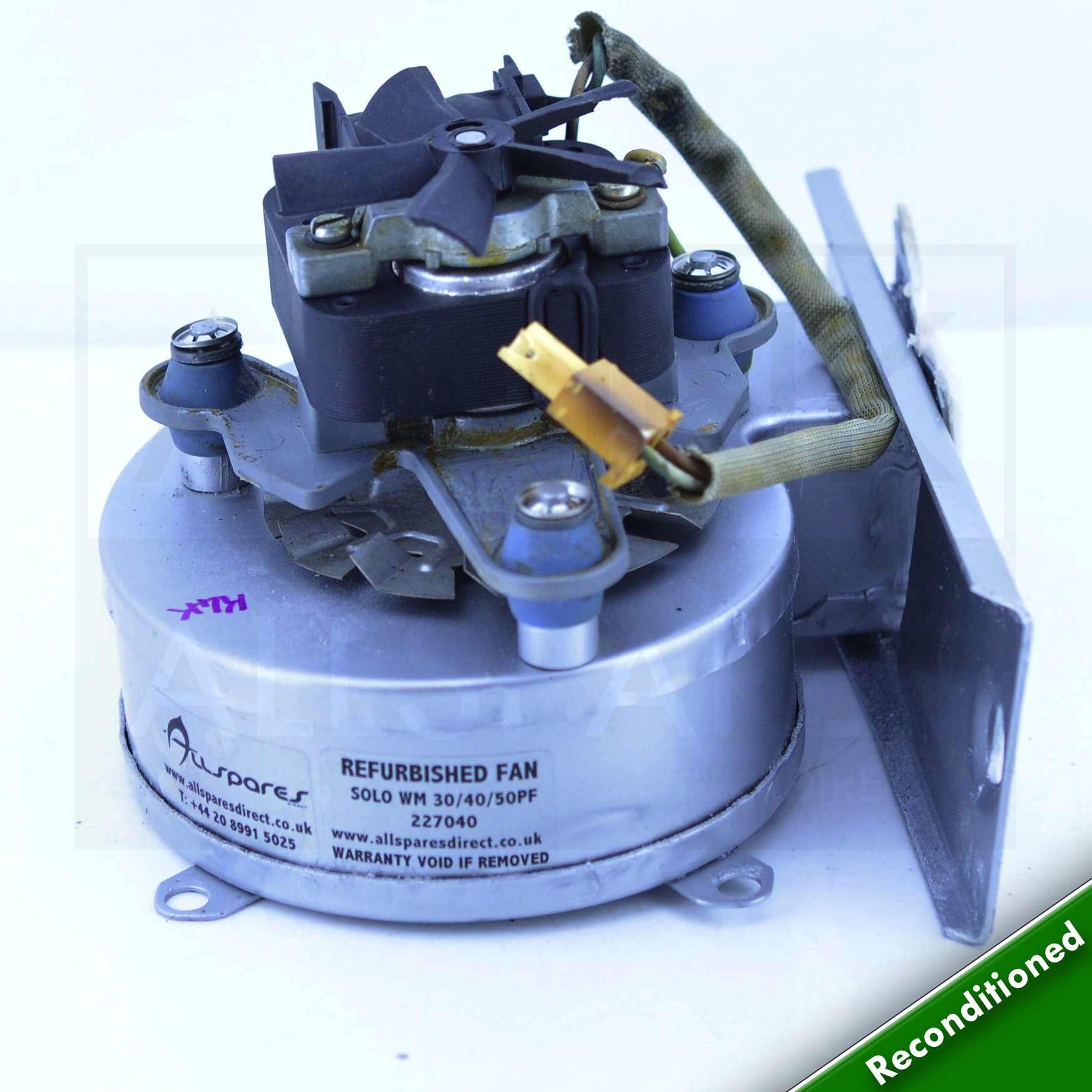BAXI SOLO WM 30/4 40/4 & 50/4PF BOILER FAN 227040 BAXI SOLO WM 30/4 40/4 & 50/4PF BOILER FAN 227040