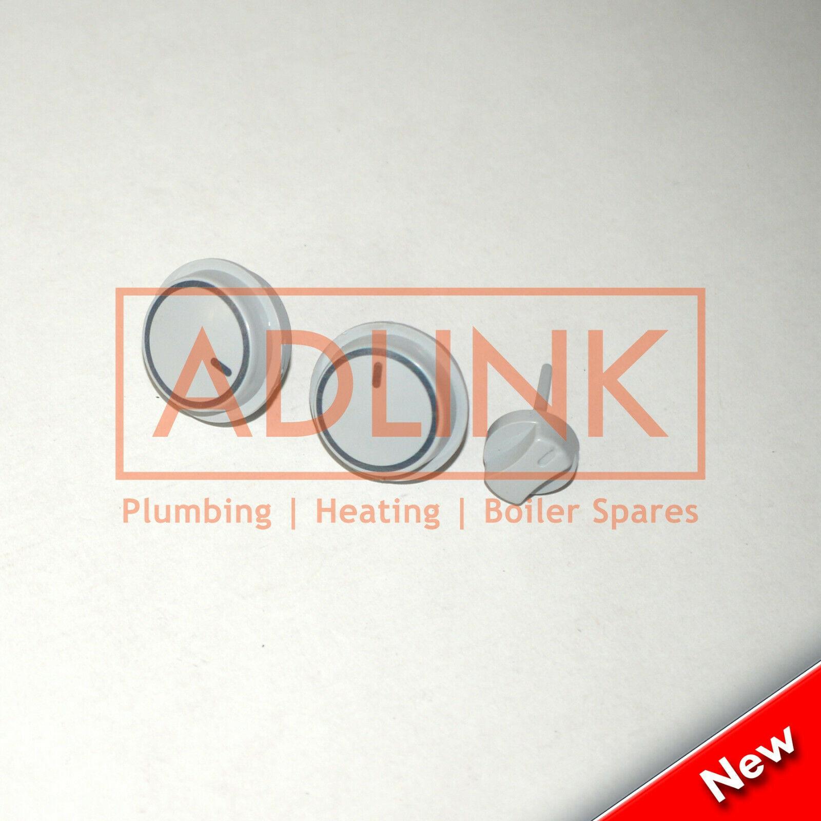 VAILLANT ECO TEC PLUS BOILER PRO CONTROL KNOB SET OF 3
