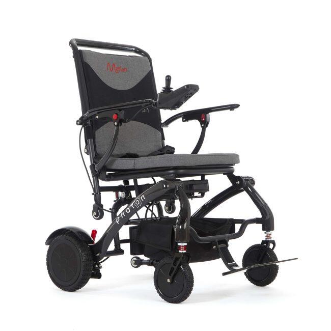 Photon Carbon Fibre Black Folding Powerchair