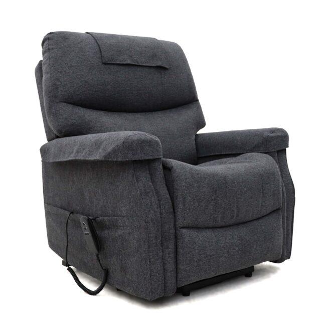 Hamdon Wall Hugger Charcoal Riser Recliner