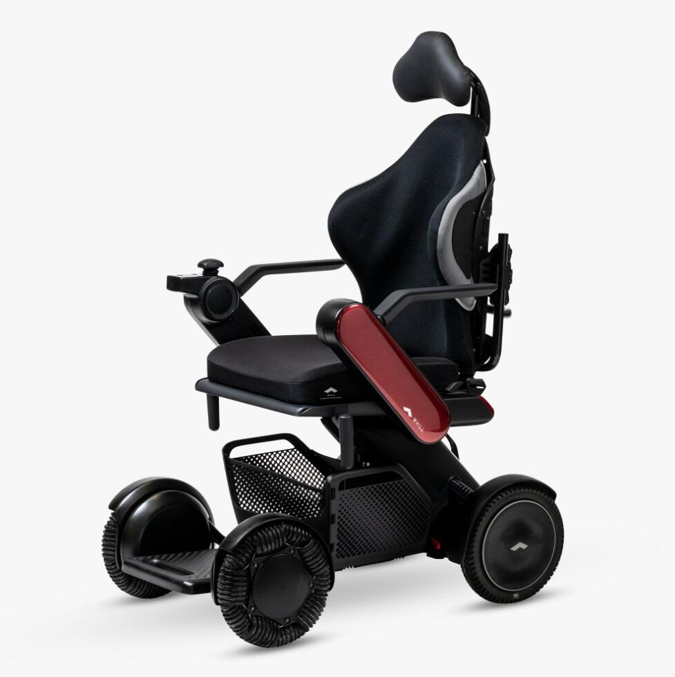 TGA WHILL C2 Support Plus Raspberry Red Metallic