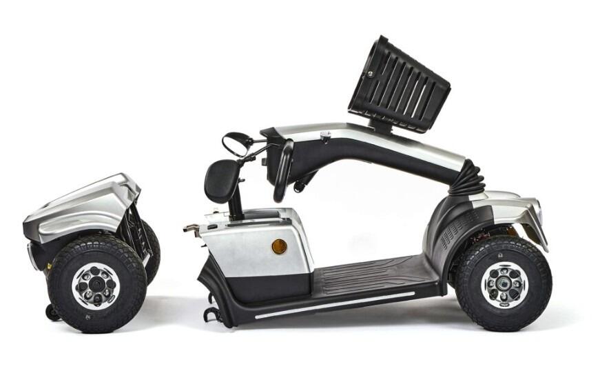 eMove 8 Side disassembled