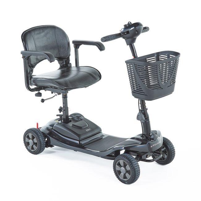 Airscape Black Travel Mobility Scooter