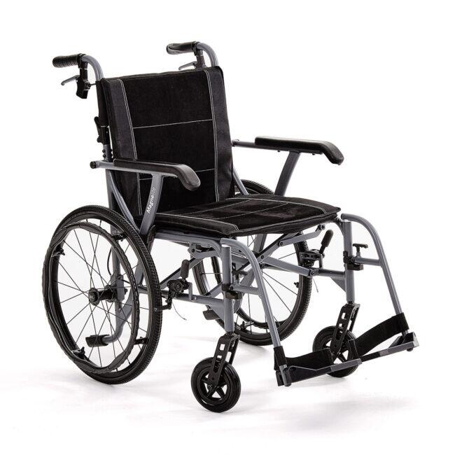 Magnelite Grey Self-Propelled Lightweight Wheelchair