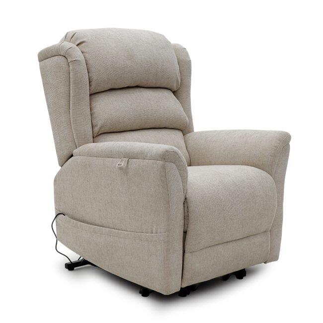 Sanford Cream Riser Recliner Chair