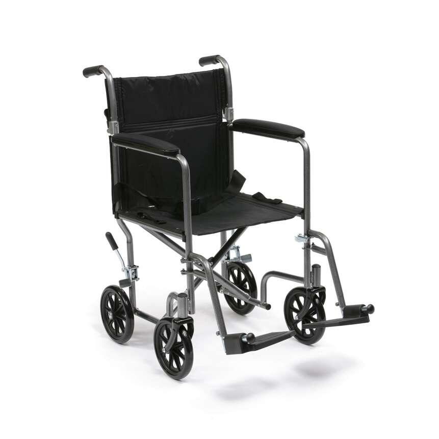 Steel Travel Chair Silver Vein
