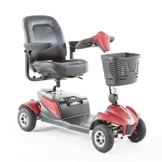 Aura Crimson Travel Mobility Scooter