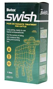 Butox Swish Cattle Pour On 0.75%