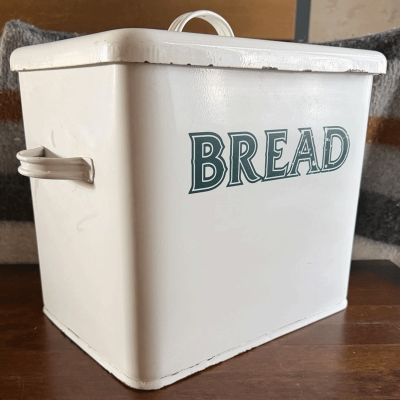 Why did my grandma use white vinegar to clean her bread bin?