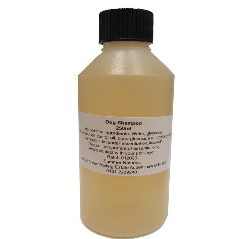 dog shampoo