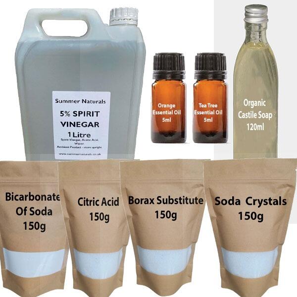 Natural Green Cleaning Kits