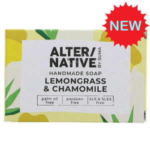 lemon, grass, soap, handmade, chamomile,