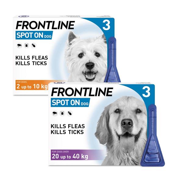 Drontal flea tick frontline spot hotsell