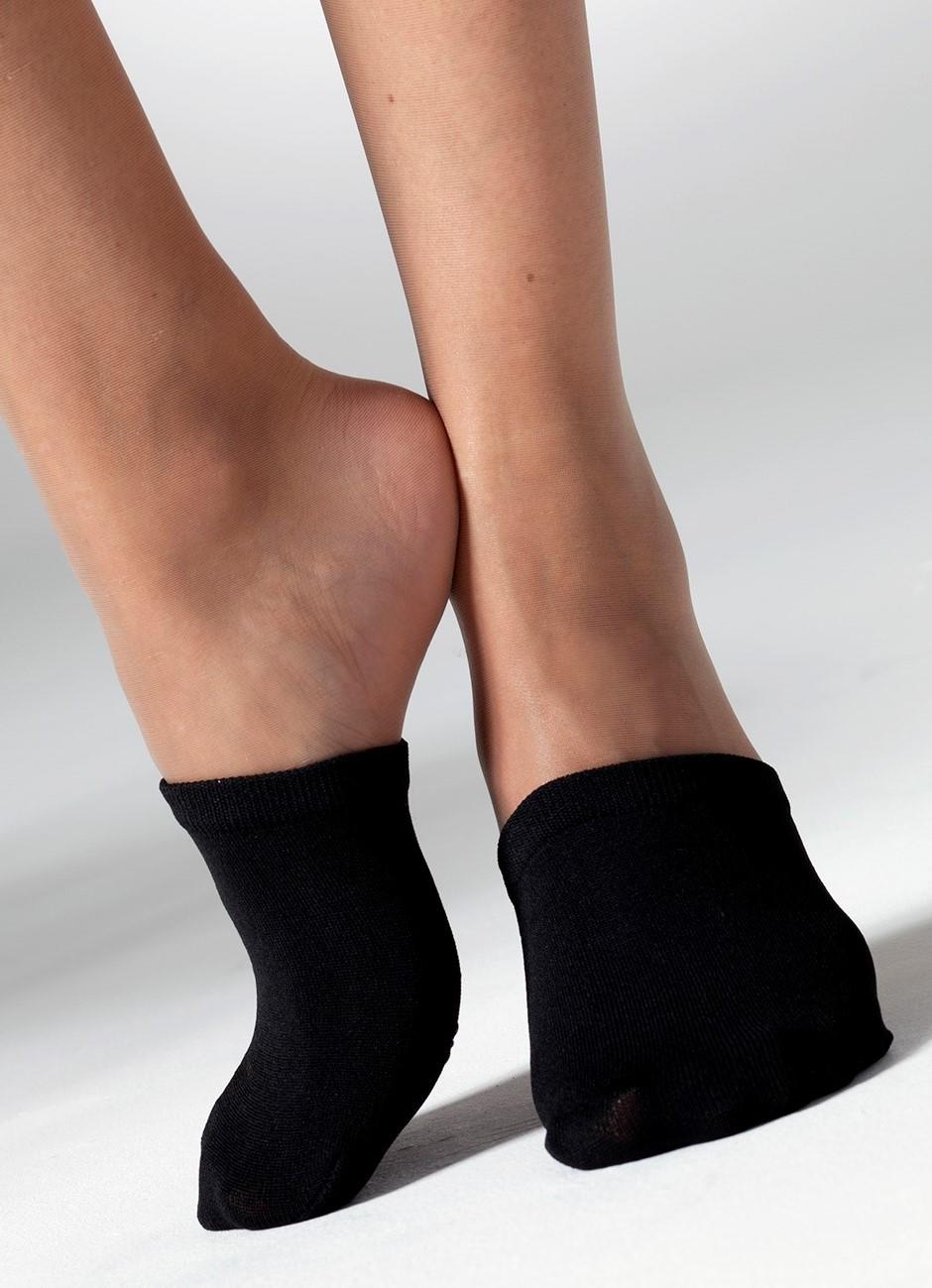 Gipsy Mule Socks - Half Foot Socks - Toe Covers - 2 Pair Pack