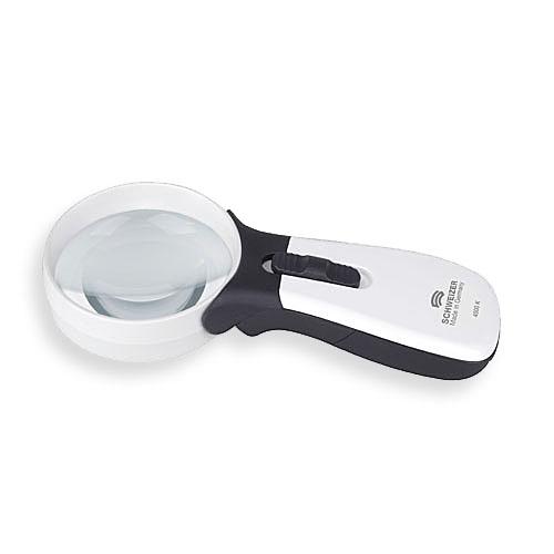 Magnifying Glass Magnifying Glass with Light with Light Source with Graduated Magnifier 15X Zjnhl JIANLIZI Vision aid 